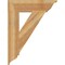 Ekena Millwork Traditional Traditional Rough Sawn Bracket, Western Red Cedar, 6"W x 26"D x 34"H BKT06X26X34TRA01RWR - alternate 2